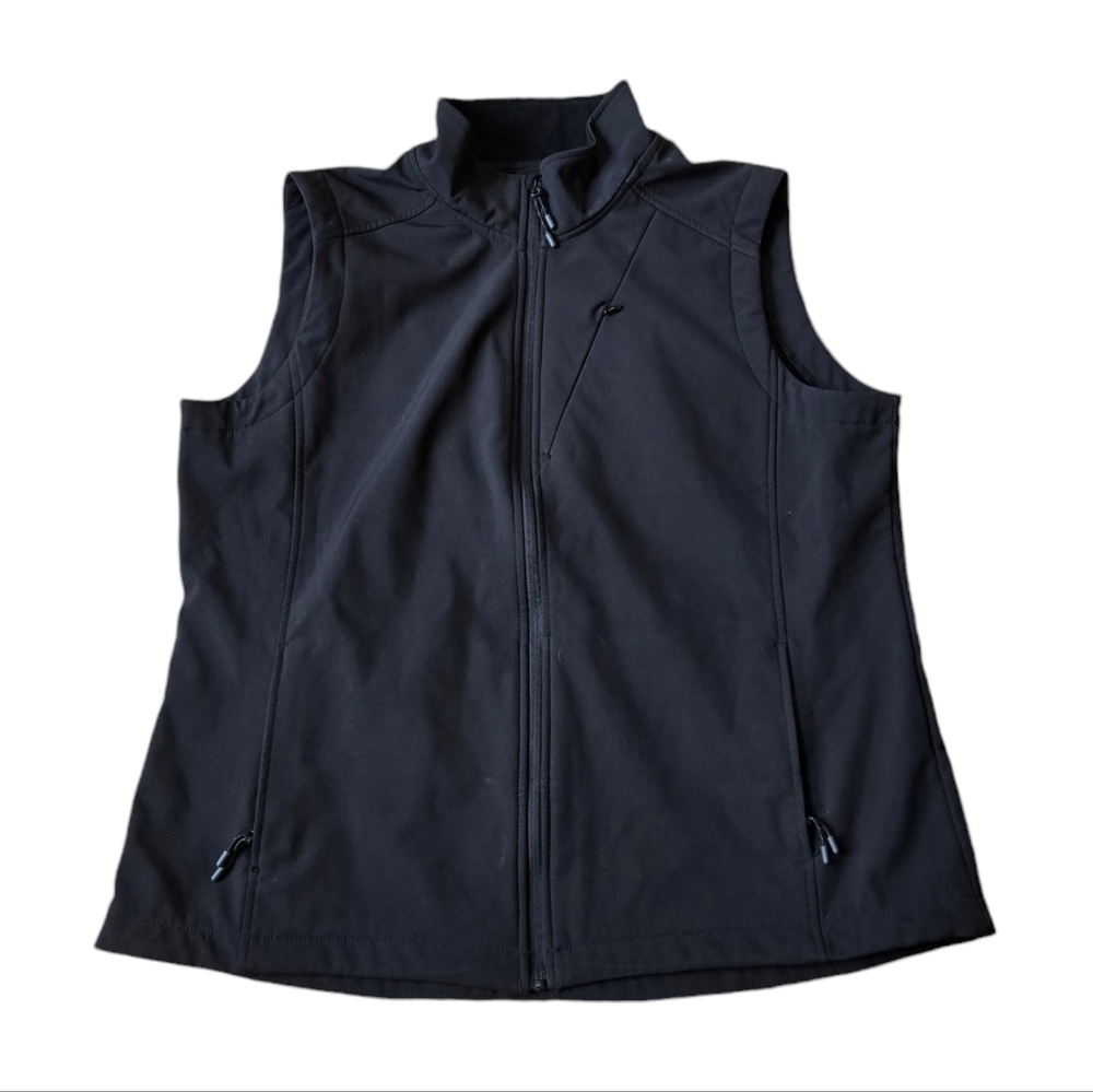 Iceburg Outerwear Black Wind & Water Resistant Vest